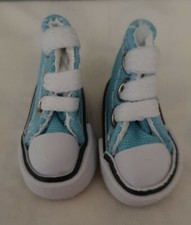 Sindy doll shoes. Blue Converse Style Trainers Sneakers to fit Sindy