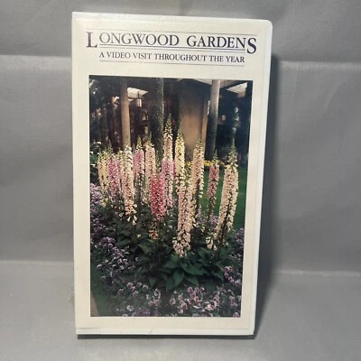 Longwood Gardens - A Video Visit Throughout The Year (VHS, 1991) Factory Sealed - Image 1 of 3