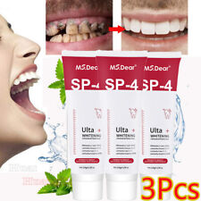 3Pcs SP-4 Probiotic Toothpaste,Sp-4 Brightening Toothpaste Ultra Whitening Teeth