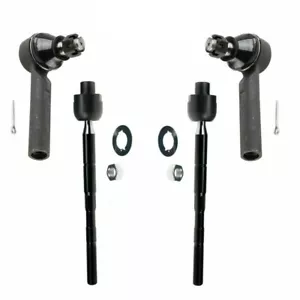 MOOG Front Left Right Inner Outer Tie Rod Ends Set of 4 for Toyota FJ Cruiser - Picture 1 of 10