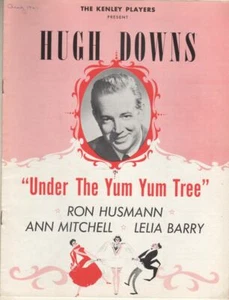 Hugh Downs "Under The Yum Yum Tree" Kenley Players Souvenir Program 1961 - Picture 1 of 3