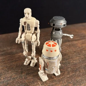 Vintage Star Wars Figure Lot (3) Droids R5-D4 Jabba Torture Droid FX-7 - Picture 1 of 24