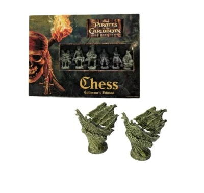 Disney Piratas del Caribe 2 Torres Barco Verde Holandés REPUESTOS Foto 1 de 4