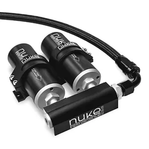 Nuke Performance Billet Collector for 2x Nuke Fuel Filter Slim - Bild 1 von 2