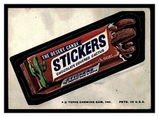 1974 TOPPS WACKY PACKAGES STICKERS THE DESERT CANDY CACTUS SERIES 9 TAN BACK
