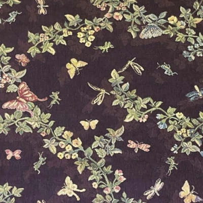 Burch Fabric Audrey Plum Upholstery Fabric - Image 1 of 3