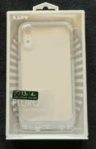 LAUT FLURO CASE WHIT AND CLEAR FOR iPhone XR - Picture 1 of 2