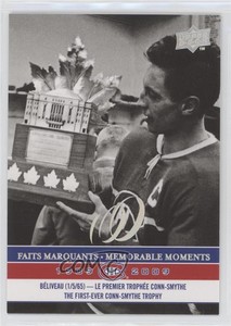 2008-09 Upper Deck Montreal Canadiens Centennial Set Jean Beliveau #289 HOF