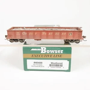 Bowser Executive HO Great Northern GN GS Gondola Weathered w/ Scrap Load 40489 - Picture 1 of 6