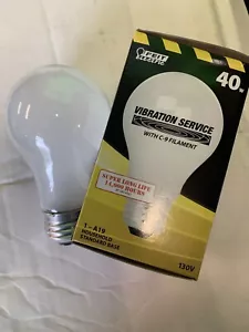 BULB E25 A19 40W 130V - Picture 1 of 6