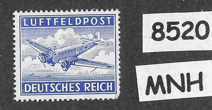 Sello MNH Sc MC1 / Militar Segunda Guerra Mundial Luftfeldpost 1942 Tercer Reich Hitler #8521 Foto 1 de 1