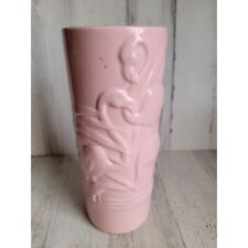 Vandor 1985 AS IS pink flamingo tall vase home decor