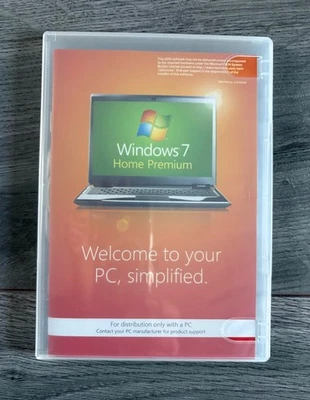 Windows 7 Home Premium 32 Bit Service Pack 1 - plus Product Key - Bild 1 von 3