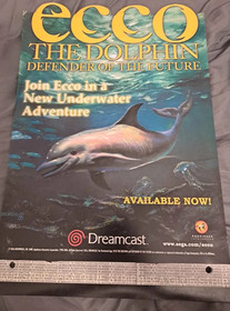 Ecco The Dolphin Defender Of The Future Sega Dreamcast Counter Promo