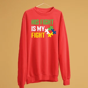His Kampf Is My Sweatshirt Puzzle Teile Neurodiversity Autismus Bewusstsein - Imagen 1 de 24