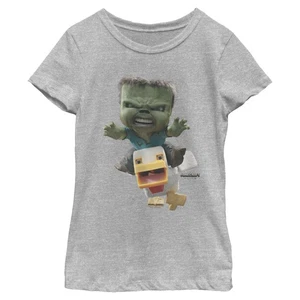 Girl's A Minecraft Movie Chicken Jockey T-Shirt - Picture 1 of 4