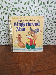 Vintage 1975 A First Little Golden Book RICHARD SCARRY'S THE GINGERBREAD MAN - Picture 1 of 12