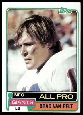 1981 Topps #270 Brad Van Pelt [GOATCARDS] - Image 1 of 2