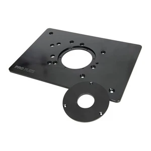 Rockler - Aluminium Pro Router Plate for Triton Routers - 8-1/4 x 11-3/4" - Picture 1 of 2