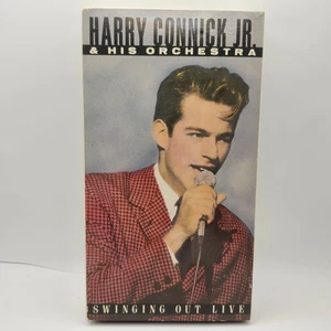 Harry Connick Jr His Orchestra Swinging Out Live VHS Majestic Theater Dallas - Picture 1 of 4