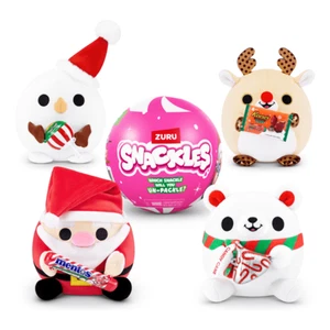Snackles 5 Inch Christmas Plush Season 1 (1 Mystery Capsule Selected at Random) - Picture 1 of 22