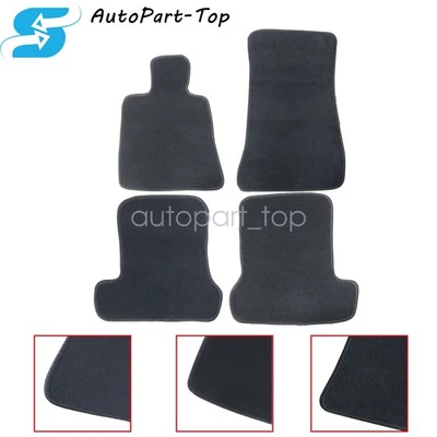 Nuevas alfombrillas de terciopelo delanteras y traseras negras 4 piezas para Lexus SC430 2002-2010 Foto 1 de 4