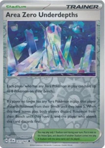 Area Zero Underdepths 131/142 Reverse Holo | Trainer Stadium | Stellar Crown - Picture 1 of 1