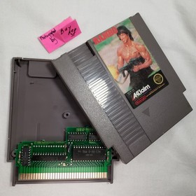 Rambo 1 NES AUTHENTIC original Nintendo movie ranbo 1988 genuine