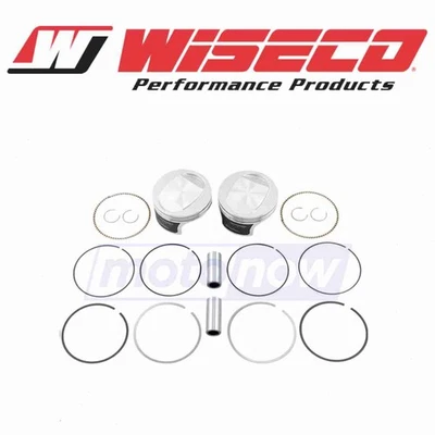 Wiseco Tracker Series Piston Kit for 1999-2002 Harley Davidson FLTR Road ur - Image 1 of 4