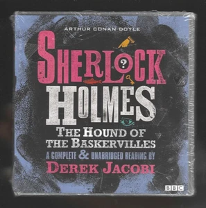 Sherlock Holmes Hound Baskervilles Arthur Conan Doyle Derek Jacobi Audio CD NEW - Picture 1 of 2