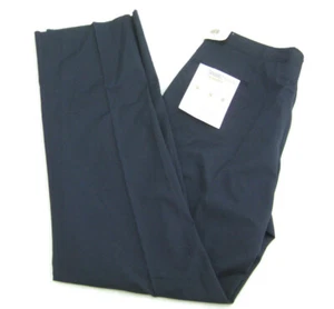 New Vintage 70's SANSABELT Men's (Size 38) Blue Pleated Chino Pants Deadstock - Picture 1 of 4