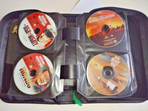 Excellent 70+ John Wayne Movies on DVD Huge Collection w/zip carrier RARE FIND - Picture 1 of 9