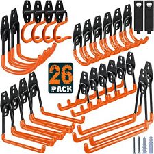 26 Pack Garage Hooks Heavy Duty,Utility Steel Garage Storage Hooks,Wall Mount