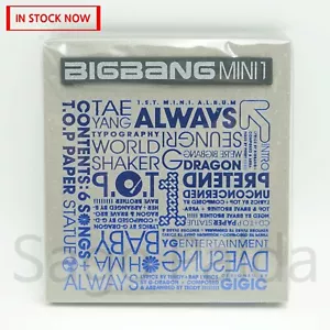 New Sealed Bigbang Always - 1st Mini Album CD 2008 GD Top Daesung Taeyang - Picture 1 of 7