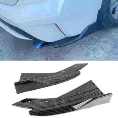 For Chevrolet Corvette Rear Bumper lip Spoiler Splitter Diffuser Carbon Fiber Foto 1 de 4