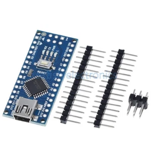 DC 3.3-12V USB Nano V3.0 ATmega168 Mini-Controller CH340 für Arduino - Bild 1 von 5