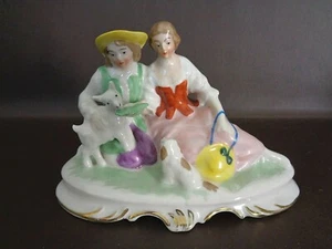 Beautiful Vintage Man & Woman Figurine Erphila Germany U.S. Zone  - Picture 1 of 6