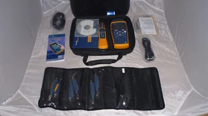Fluke CIQ Set Netzwerktester Cat 6a wie NEU / Fluke CIQ-KIT CableIQ Advanced IT - Bild 1 von 4