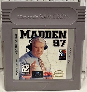 Nintendo GAME BOY Madden 97 NFL Football 1997 Game Tested Cartridge Only - Picture 1 of 1