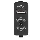 Auto USB AUX in Stecker Auxiliary Input Socket Adapter f&#252;r  E81 E87 E90 F103646