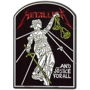 Metallica And Justice For All Tombstone Pin - Bild 1 von 2