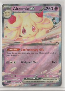 Pokémon 2025 Journey Together ALCREMIE EX 075/159 MINT Pack Fresh FULL ART HOLO - Picture 1 of 1