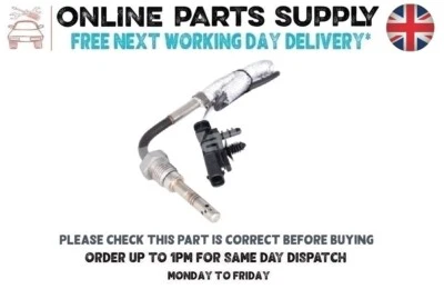 Nuovo Sensore Temperatura Gas di Scarico per VOLVO V60 I D3 D4 Hybrid AWD 2011-2016 - Immagine 1 di 4