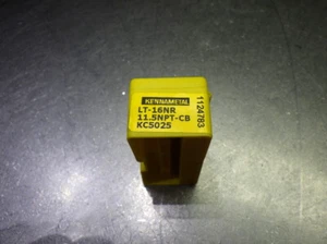 Kennametal Carbide Threading Inserts QTY10 LT-16NR 11.5NPT-CB KC5025 (LOC1282A) - Picture 1 of 3