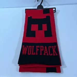North Carolina State Wolfpack Cowboys Knit Winter Scarf NWT - Picture 1 of 4