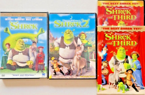 Shrek, Shrek 2 & Shrek the Third Trilogy DVD Bundle (Comedy, Mike Myers)