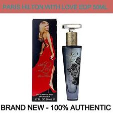 Paris Hilton With Love Eau de Parfum for Women 1.7oz Spray Bottle, NEW IN BOX!