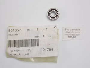 OEM PEUGEOT SCOOTER LXR125 BALL BEARING WATER PUMP 801057 - Picture 1 of 3