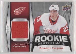2018-19 Upper Deck Rookie Materials Dominic Turgeon #RM-DT Rookie RC