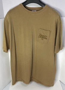 Harley Davidson Men’s Short Sleeve T-Shirt Sz. XL  Light Brown Franklin, TN 2001 - Picture 1 of 7
